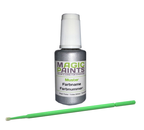 Lackstift silbergrau metallic - silbergrau,